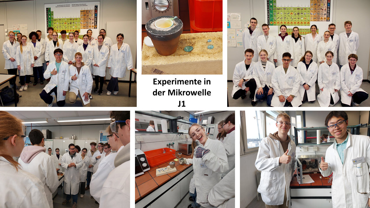 Schülerinnen und Schüler der Eliteakademie Chemie und Materialwissenschaft zu Gast im Fehling-Lab